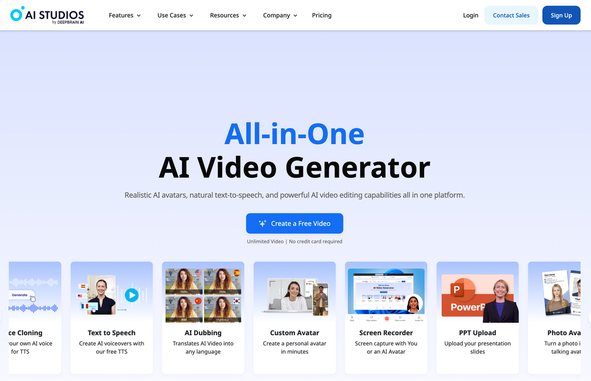 DeepBrain AI: Transforming Text into Realistic AI Video Content Feature image