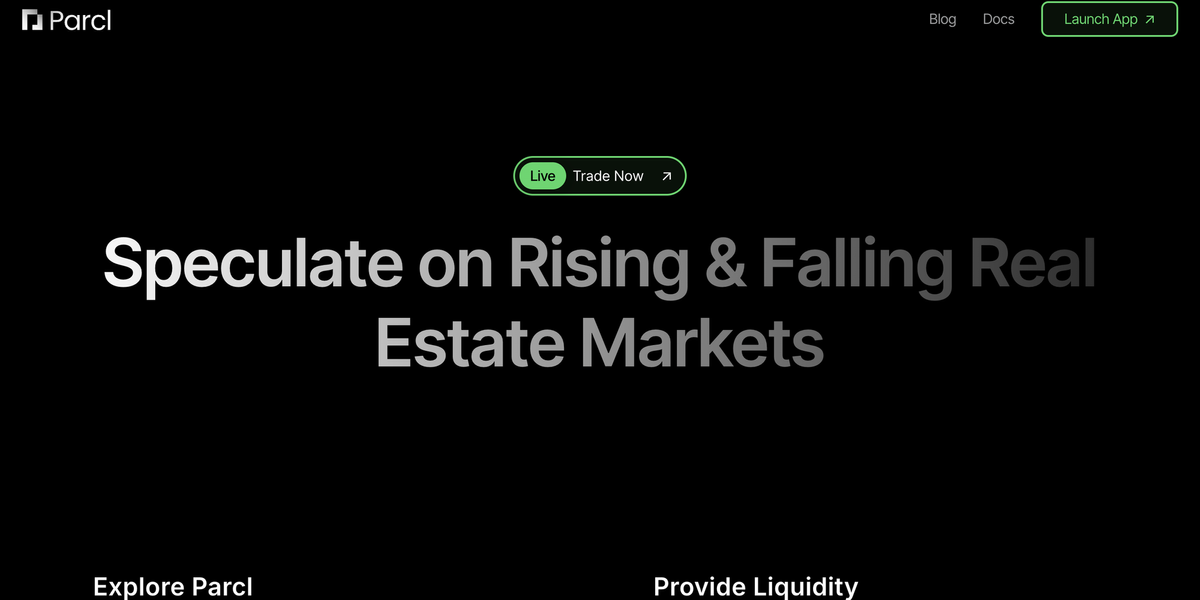 Parcl: Revolutionizing Real Estate Investment through Blockchain Technology Feature image