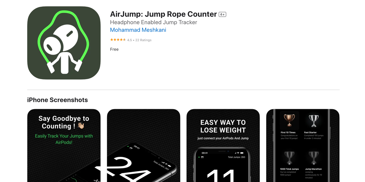 AirJump: The Revolutionary Jump Rope Tracking App for Fitness Enthusiasts Feature image
