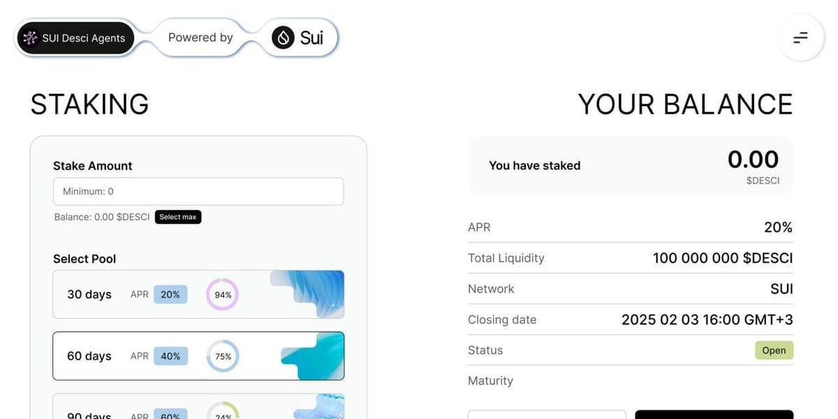 SUI DeSci Agents: Democratizing Longevity Research through Blockchain and AI Feature image