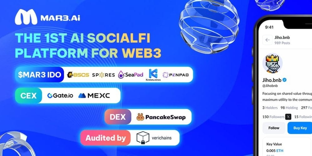 Mar3 AI: The Future of AI-Driven SocialFi in Web3 Feature image