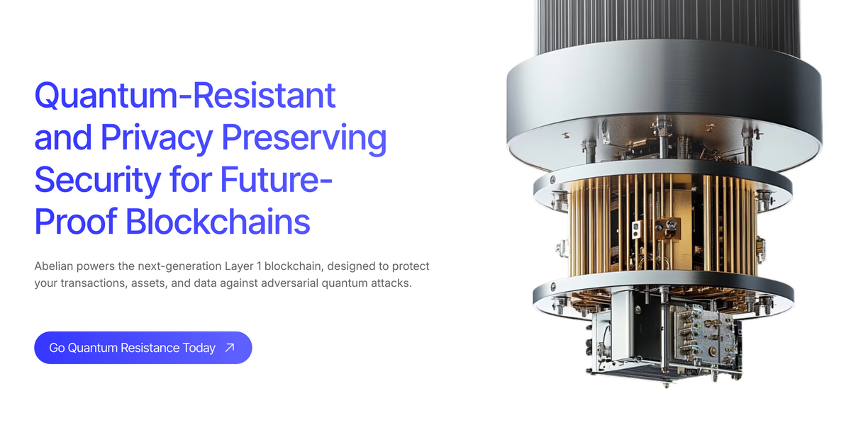 Abelian: Pioneering a Post-Quantum Privacy-Preserving Blockchain Feature image