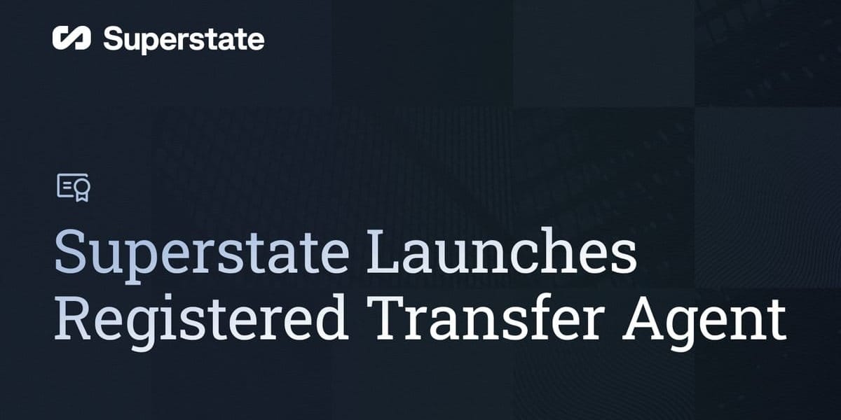 Superstate's SEC Registration: A Milestone for Blockchain in Finance Feature image